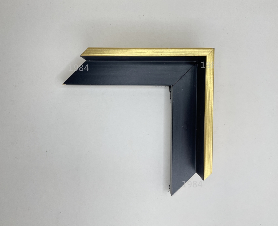 1290-1 黑色金邊/black, gold