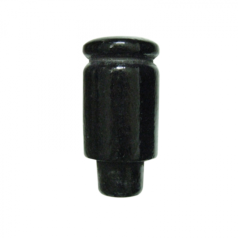 K24 黑色軸頭(有溝)1寸